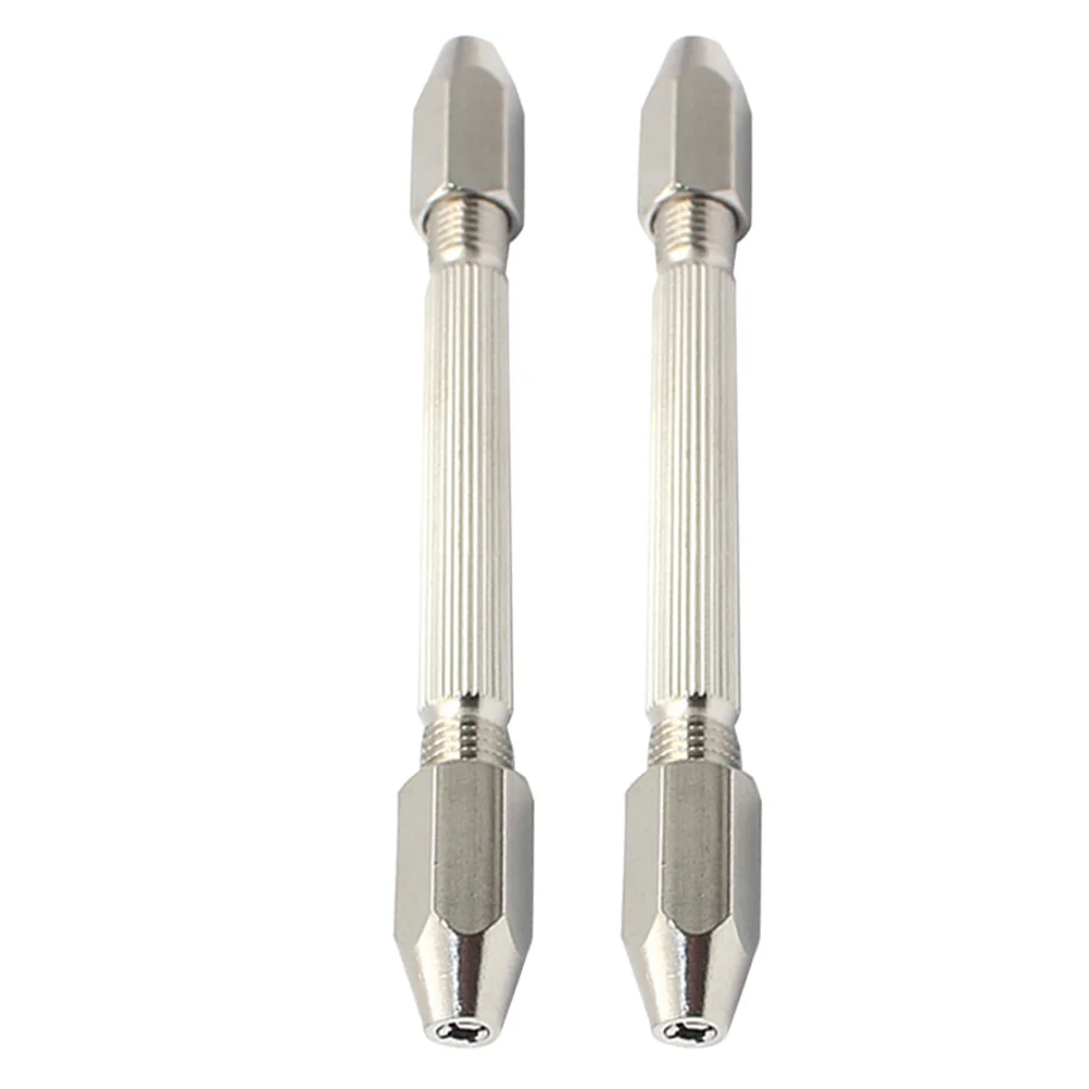 

2pcs Professional Hexagonal Double Ended Pin Vise Wire Tool Watch Repair Tool