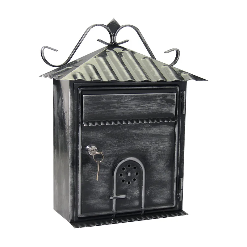 

Post Letter Box Mailbox Locking Mail Organizer for Front Porch Office Hallway Post Newspaper Apartment