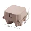 10Pcs Creative 4 Grids Paper Pulp Egg Cartons Space Saving Stackable Chicken Eggs Tray Reusable Egg Containers Restaurant 2
