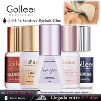 Gollee 0.5-1s Dry Eyelash Extension Glue Super Bonder 5-8Weeks Lasting No Irritation Fast Accelerator Glue Lash Supplies Makeup 1