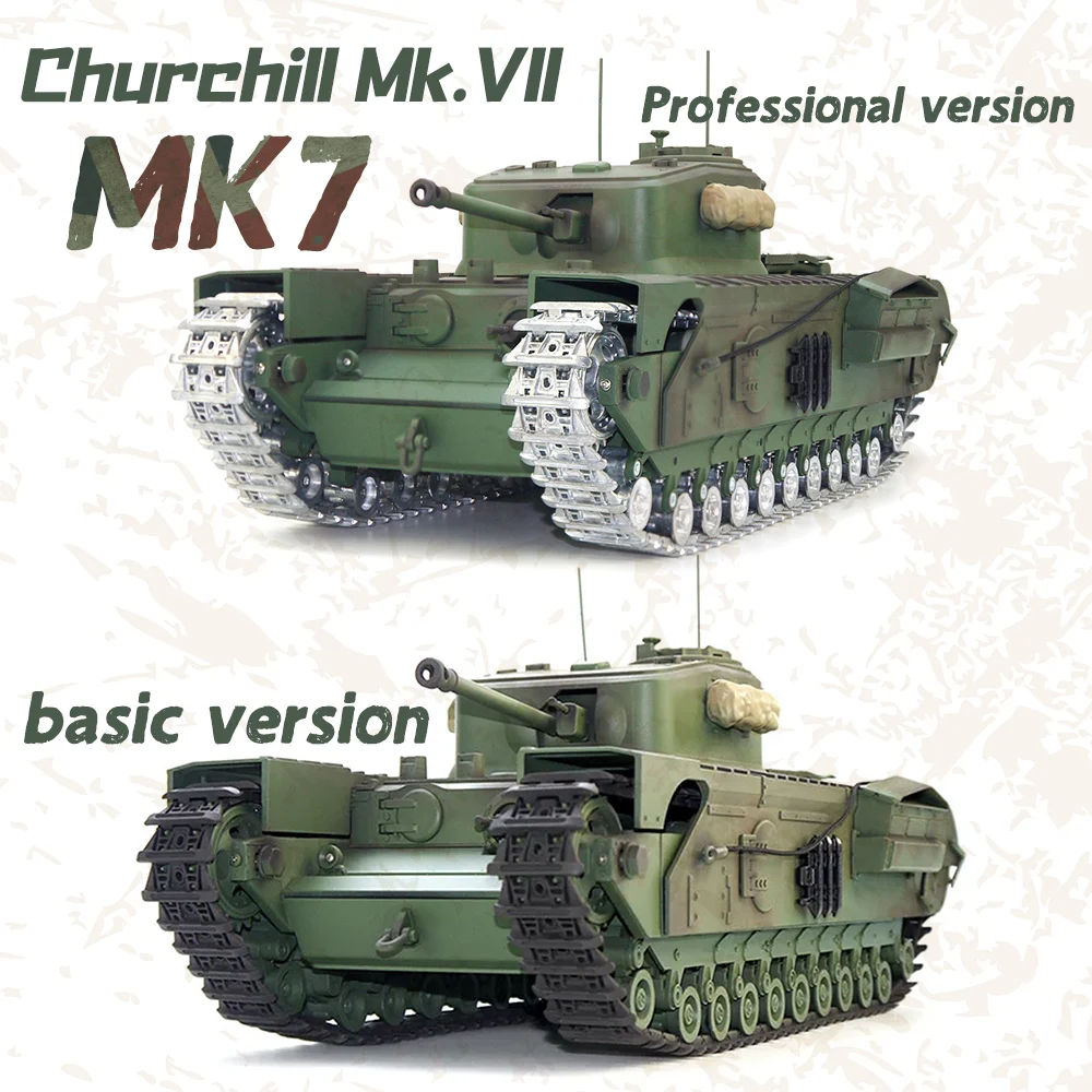 TongdeRCTank116ChurchillMkVIIC2310RemoteControlBritishMain