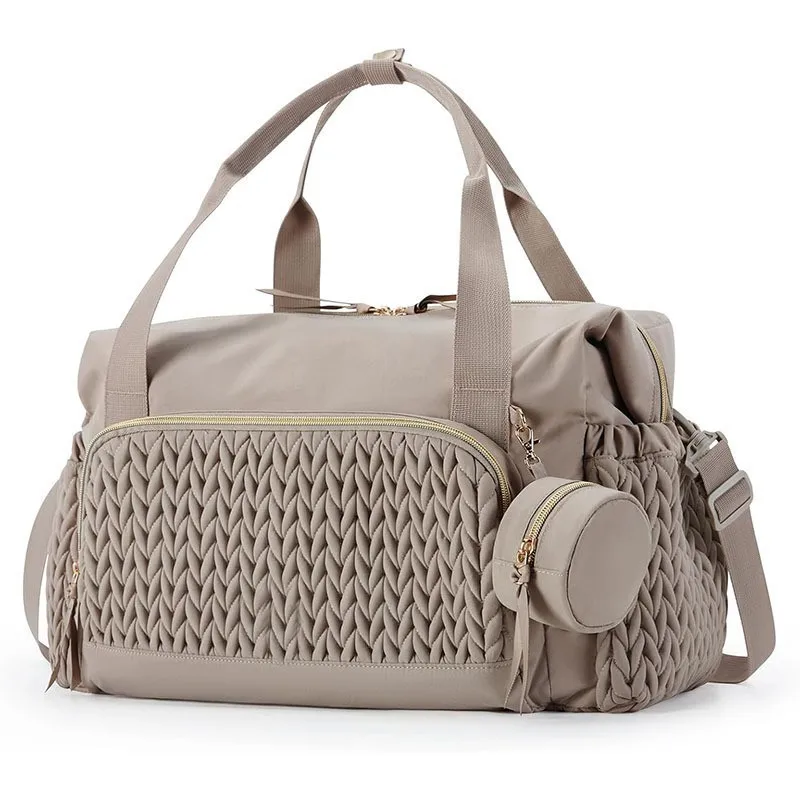 Mommy Diaper Bag Backpack Large Capacity Stroller Organizer_voghion.com
