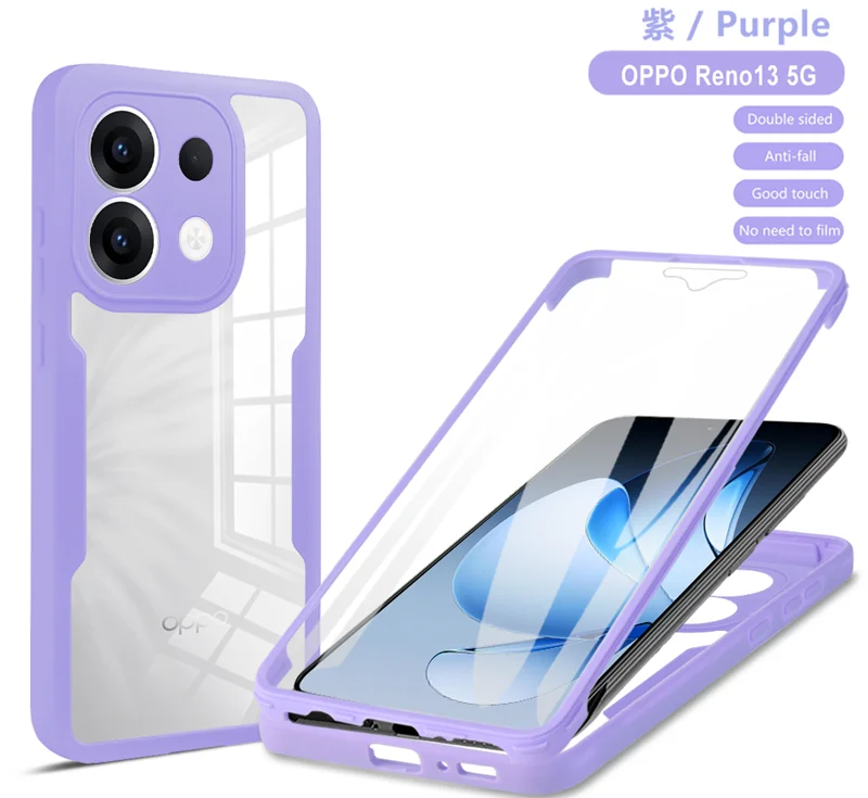 Crystal Clear 360° Full Body Screen Protector & Shockproof Phone Case