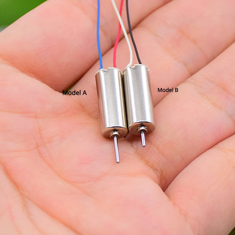 Micro Motor sin núcleo 615 de 6mm x 15mm, CC 3V, 3,7 V, 50000RPM/ 53500RPM, Motor de potencia de alta velocidad para Motor de Dron RC, accesorios UAV