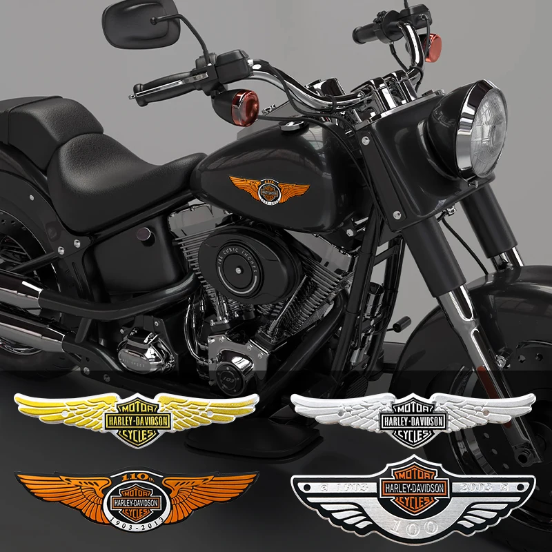 Metal Decorative Logo Motorcycle Car Stickers for Harley Davidson