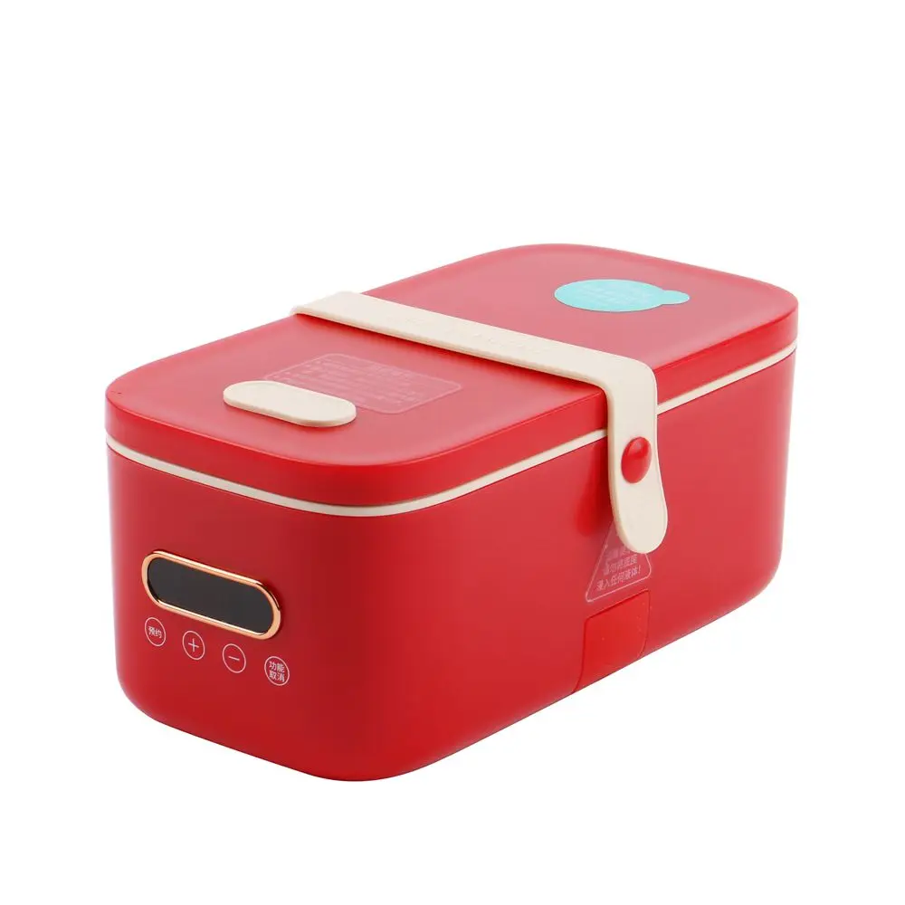 DMWD Electric Lunch Box Portable Rice Cooker Cooking Container Heating Machine 1L Hot Pot Frying Pan Thermal Food Heater Steamer