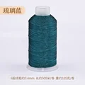 52 colored glaze blue