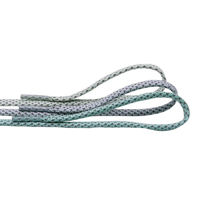 7MM Top Flat Reflective Trendy Shoelaces Pretty Shining shoestring In Light  Walk Running Boot Sport Shoe Laces Custom Shoecords