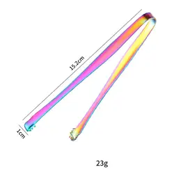 Stainless Steel Grill Tongs for Cooking and Barbecue Accessories (Colorful)