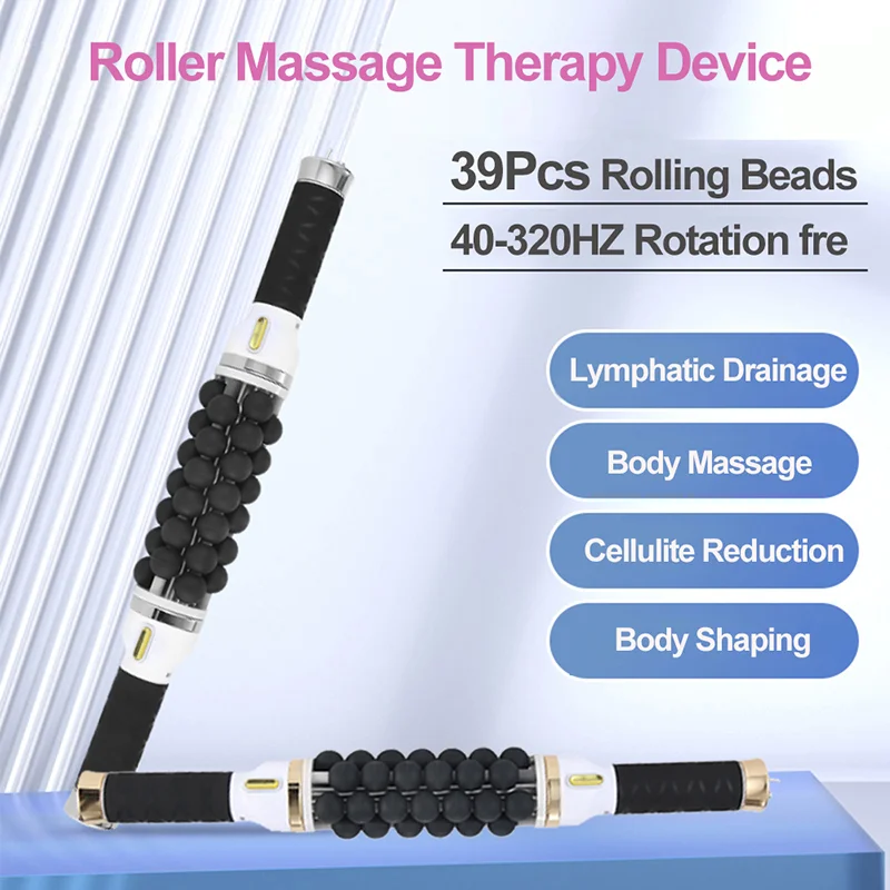 NEW Fitness Massage Machine Roller Massage Cellulite Reduce Lymphatic Drainage Ball Cylinder Therapy Body Contouring Machine