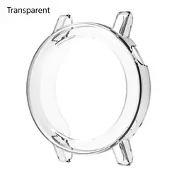 Soft TPU Protective Case - Shell Frame Bumper for Smart Watch Accessories (Transparent)