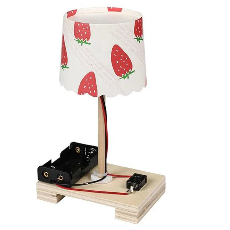

1pcs Creative DIY Table Lamp Toys For Kids Gift Simple Fashion Science Physics Gizmo Puzzle Learning Assemble Toy