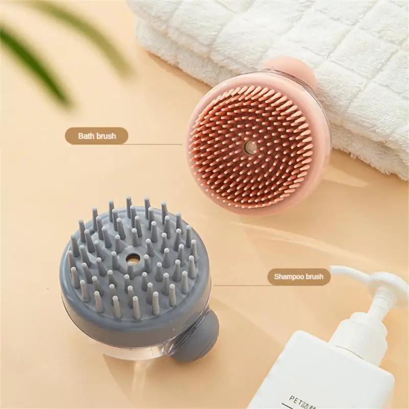 

Manual Head Scalp Care Massage Shampoo Brush Slimming Comb Cleaning Shower Bath Exfoliate Remove Dandruff Promote Hair Grow