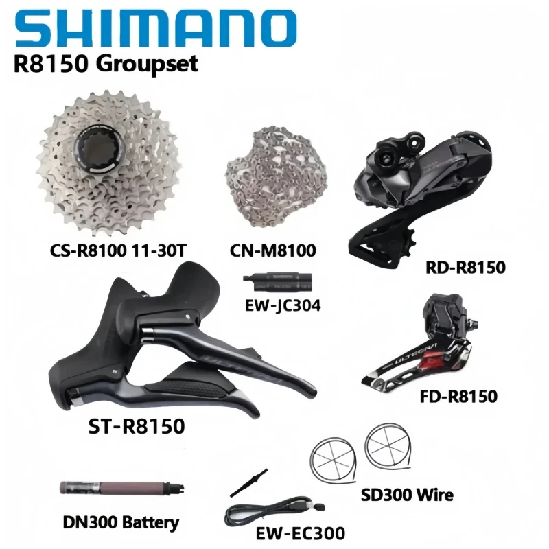 Di2 SHIMANO ULTEGRA ディレイラー sti セット Shimano-ultegra電子ロードバイクグループセット,フロントおよび