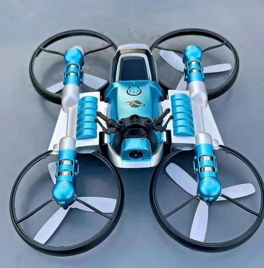 New 2 In1 Foldable RC Drone Motorcycle HD Camera Hand Gesture Helicopter DjiFlying Bike Outdoor Indoor Boy Age 7-12 Gift Box Toy 3