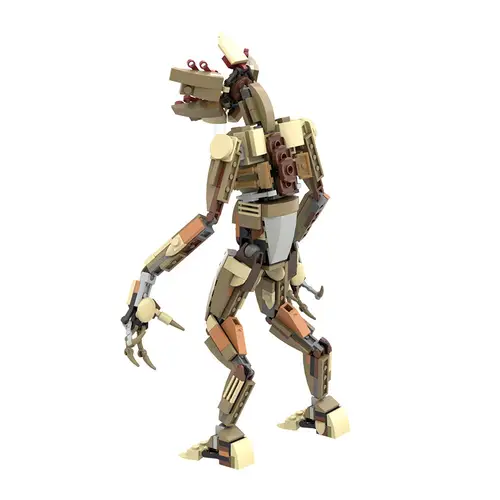 MOC Demogorgon Monster Building Blocks Strangered Things Vecna Clock Eleven Van Bricks Model Desktop ornament Toys Kid Gifts - Image 2