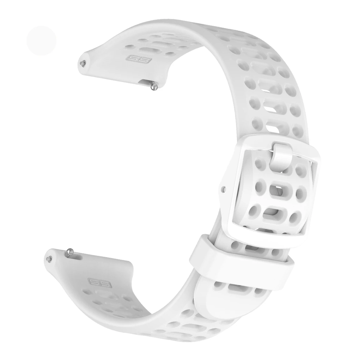 Breathable Silicone 22mm Watch Band Bracelet Wriststrap