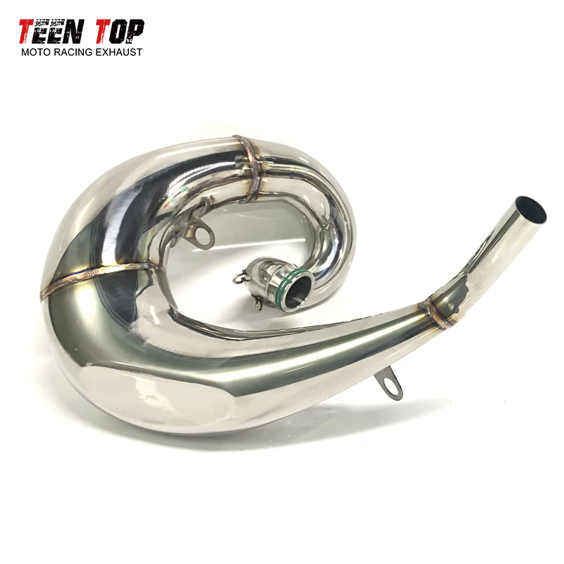 Motorcycle Exhaust Front Link Pipe For KTM 250 XC-W /300XC-W 2023 2 -Stroke Offroad Bike Exhaust Pipe