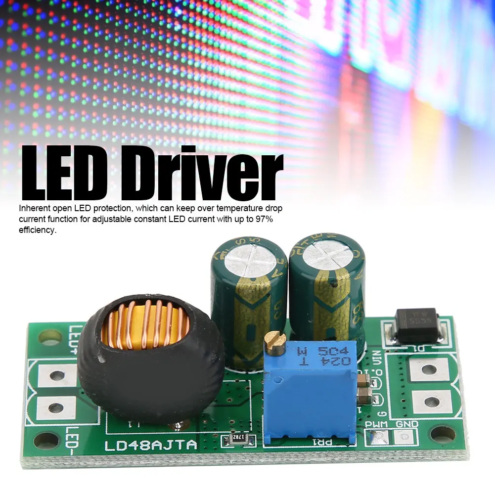 LED-Driver-Module-LD48AJTA-72W-DC-6-50V-1-3A-PWM-Regulator-Current ...