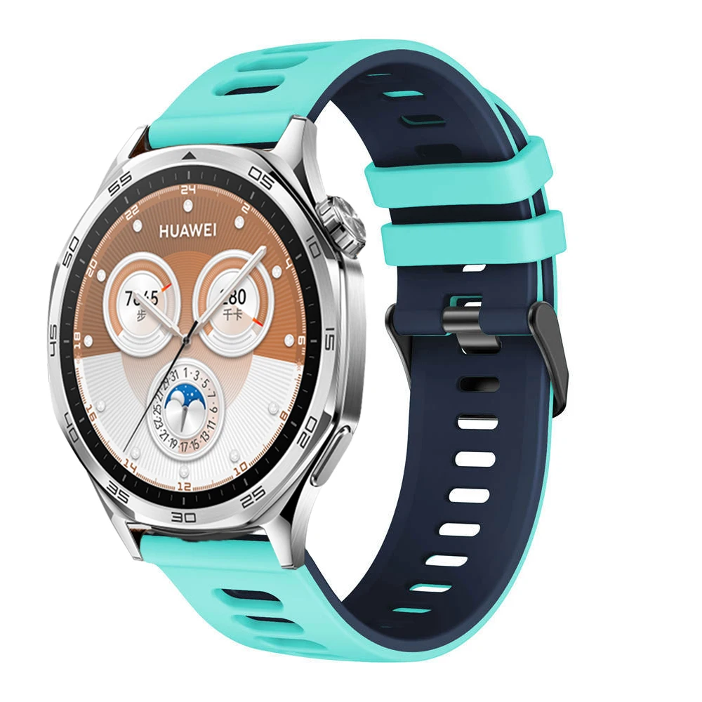 Silicone Sports Watchband Strap - 22mm/20mm