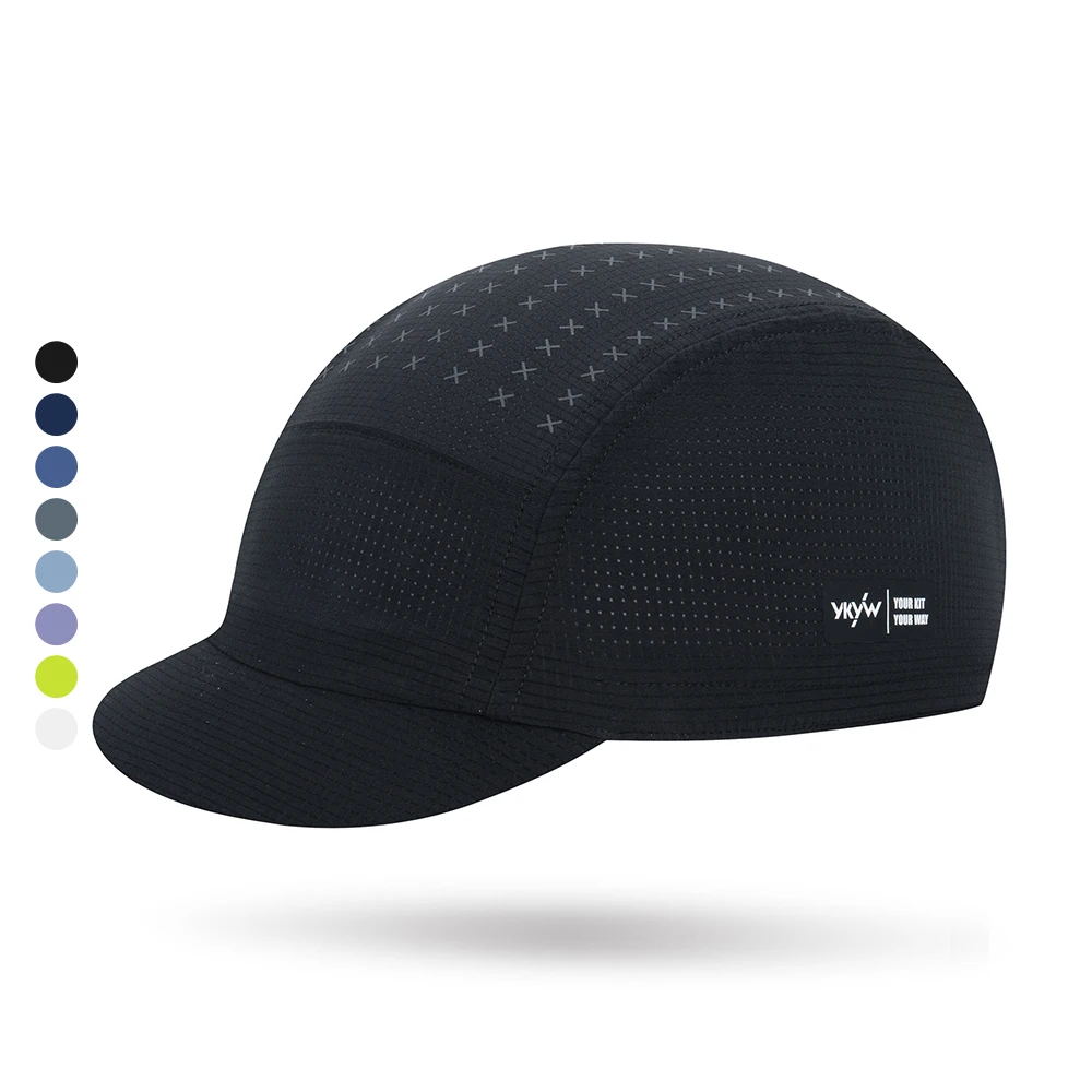 YKYWBIKE Cycling Caps Under Helmet Summer Breathable Sports Quick Dry Bicycle Hat Road Bike Cap Outdoor Running Fishing Hat 2