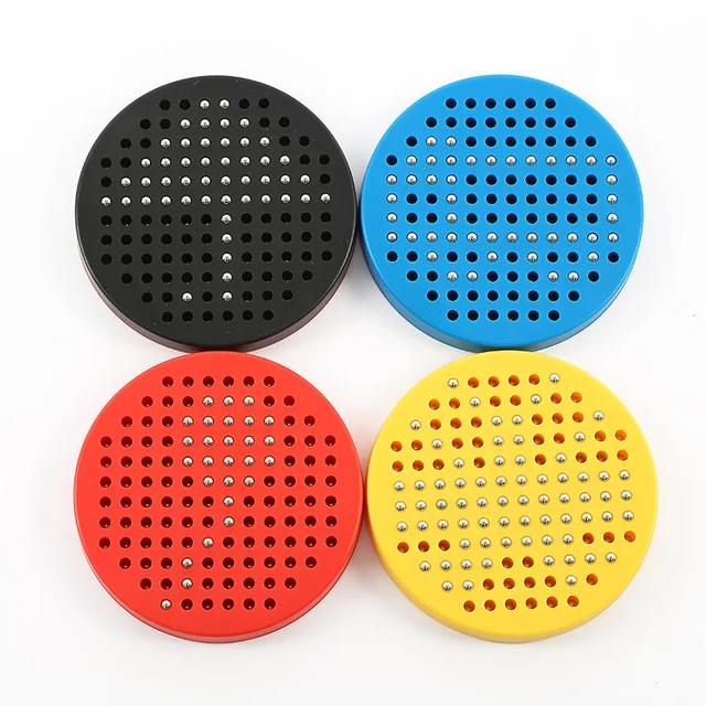Mini Magnetic Bead Board Multicolor Round Magnetic Drawing Board Drawing  Stylus Magnet Tablet Pad Erasable for Teens School - AliExpress