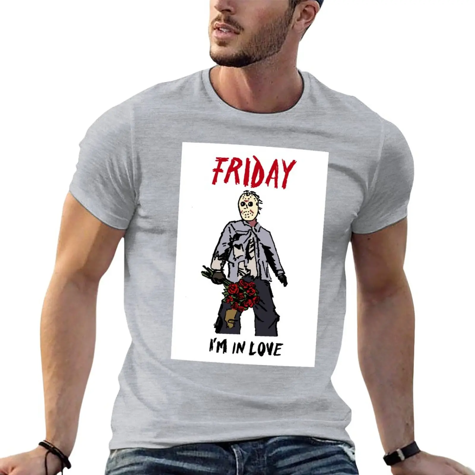 

Friday I'm in Love T-Shirt man clothes t-shirts man kawaii clothes T-shirt short plain white t shirts men