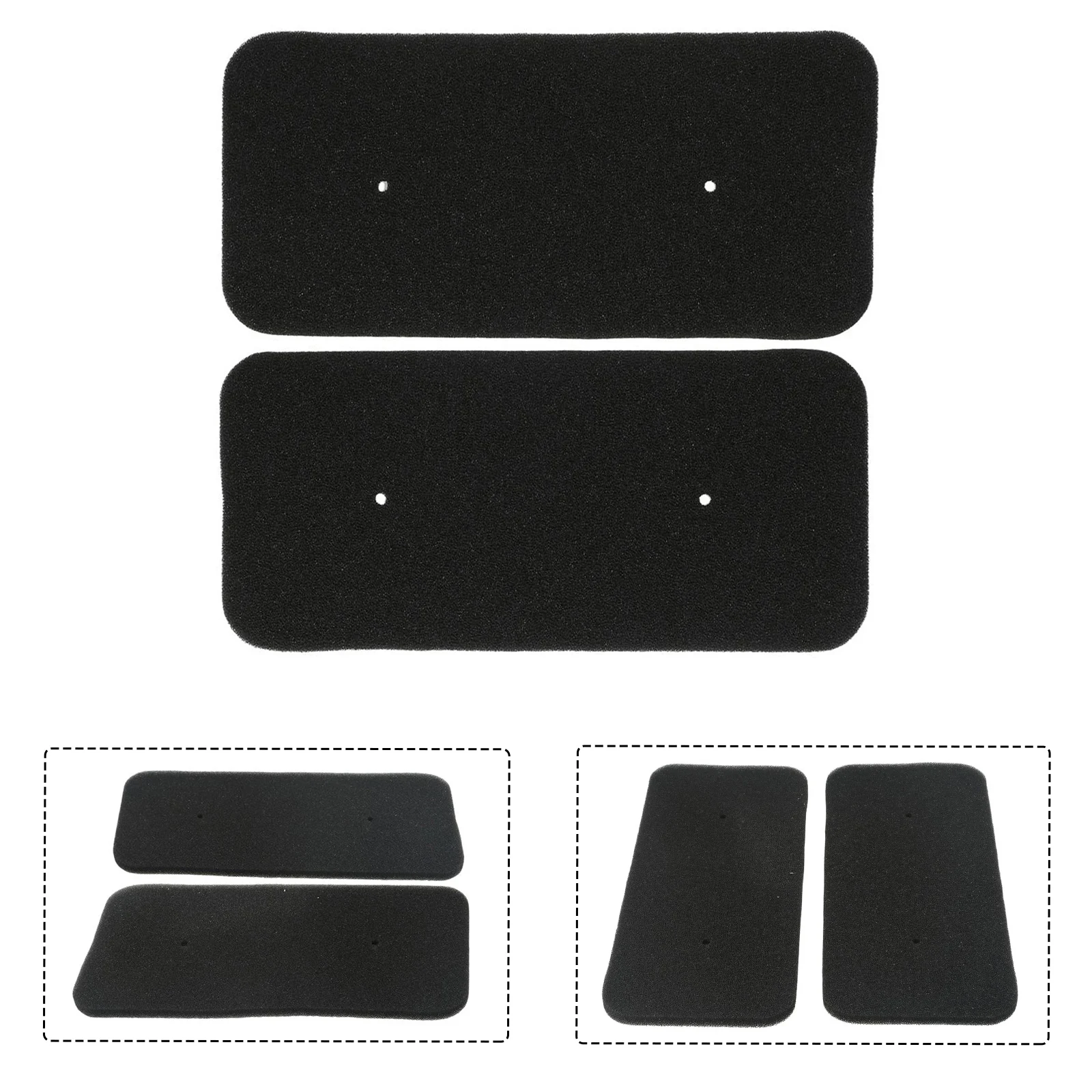 2Pcs Dust Foam Sponge Filter For Candy For Hoover 40006731 For Condenser Dryer Vacuum Cleaner Sweeping Sweeper Cleaning Tool 2