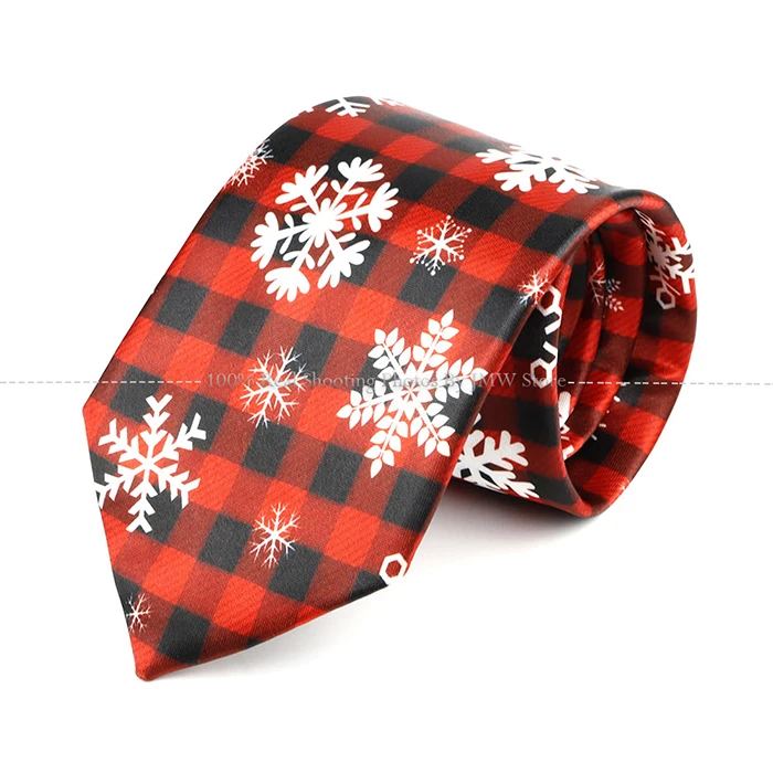 Neue Design Weihnachten Krawatte Für Männer Schneemann Tier Baum Gedruckt Herren Geschenk Festival Krawatte Für Weihnachten Party Anzug Krawatten Als Geschenk – Detail 10