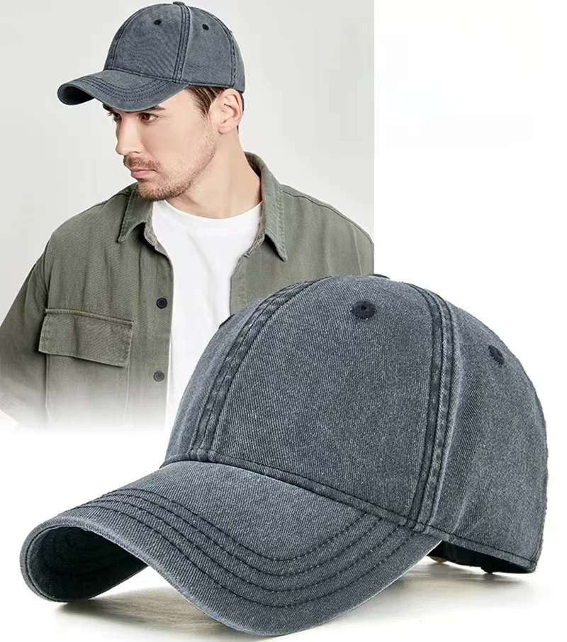 

Man Cotton Big Size Baseball Hat Woman Plus Size Sun Caps Male Casual Snapback Cap Dad Large Sport Hats 55-59cm 60-65cm