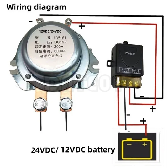 Rel&egrave; Verricello DC 12V 600A Con Alloggiamento ABS Ignifugo - Per ATV, Veicoli Commerciali E Tosaerba