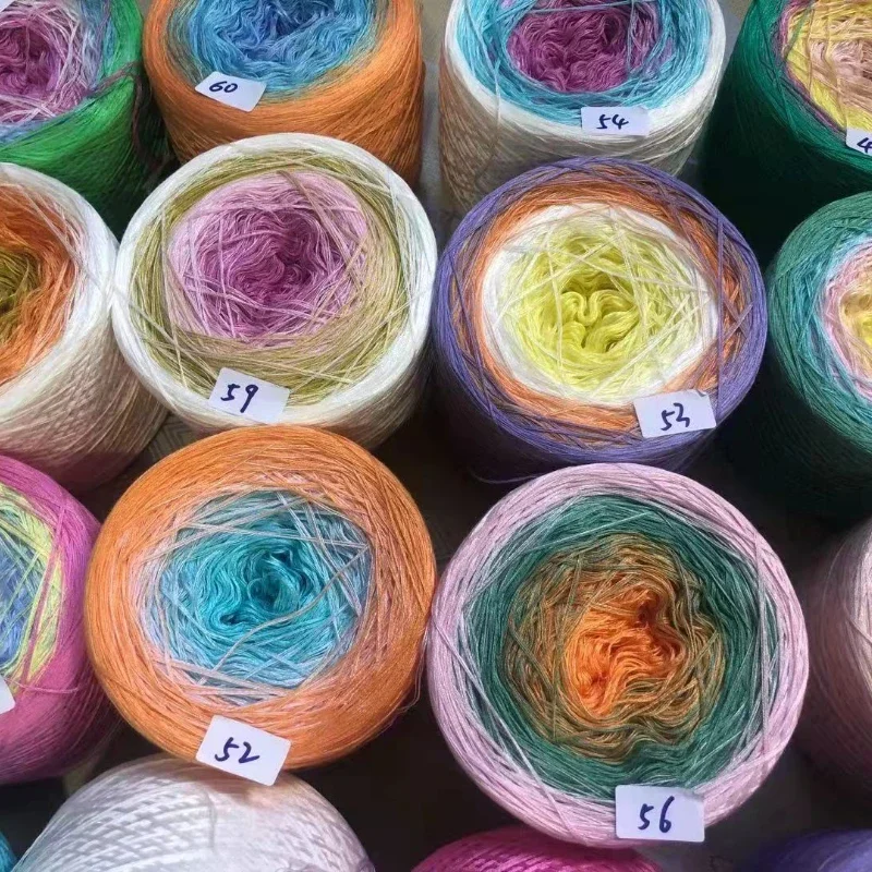 Organic Cotton Yarn for Crochet Skirt Shawl