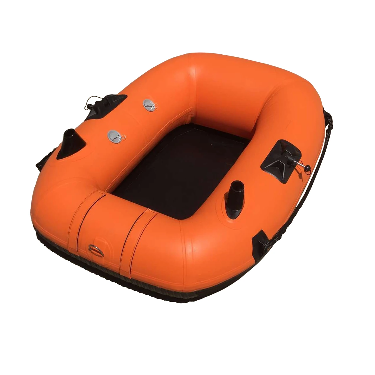 Small rescue Boat Inflatable Rafting Boat Drift Raft with Air Floor