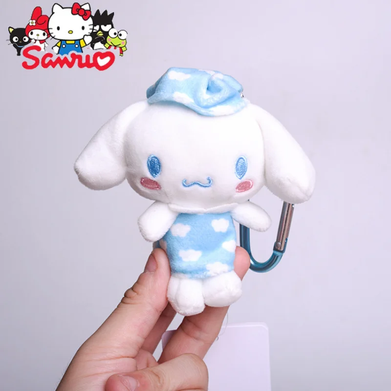 

Sanrio Melody Cinnamoroll Pochacco Doll Pendant Bag Hanging Japanese Soft Pajama Stuffed Pp Cotton Accessories Holiday Gift 9cm