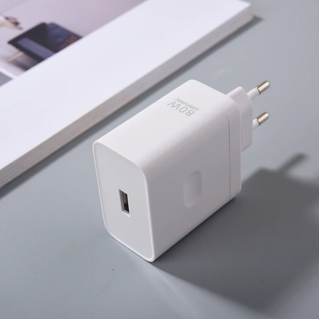 Caricatore Rapido 65W SUPERVOOC Con Cavo USB C 1m Per OPPO E OnePlus – Compatto E Sicuro