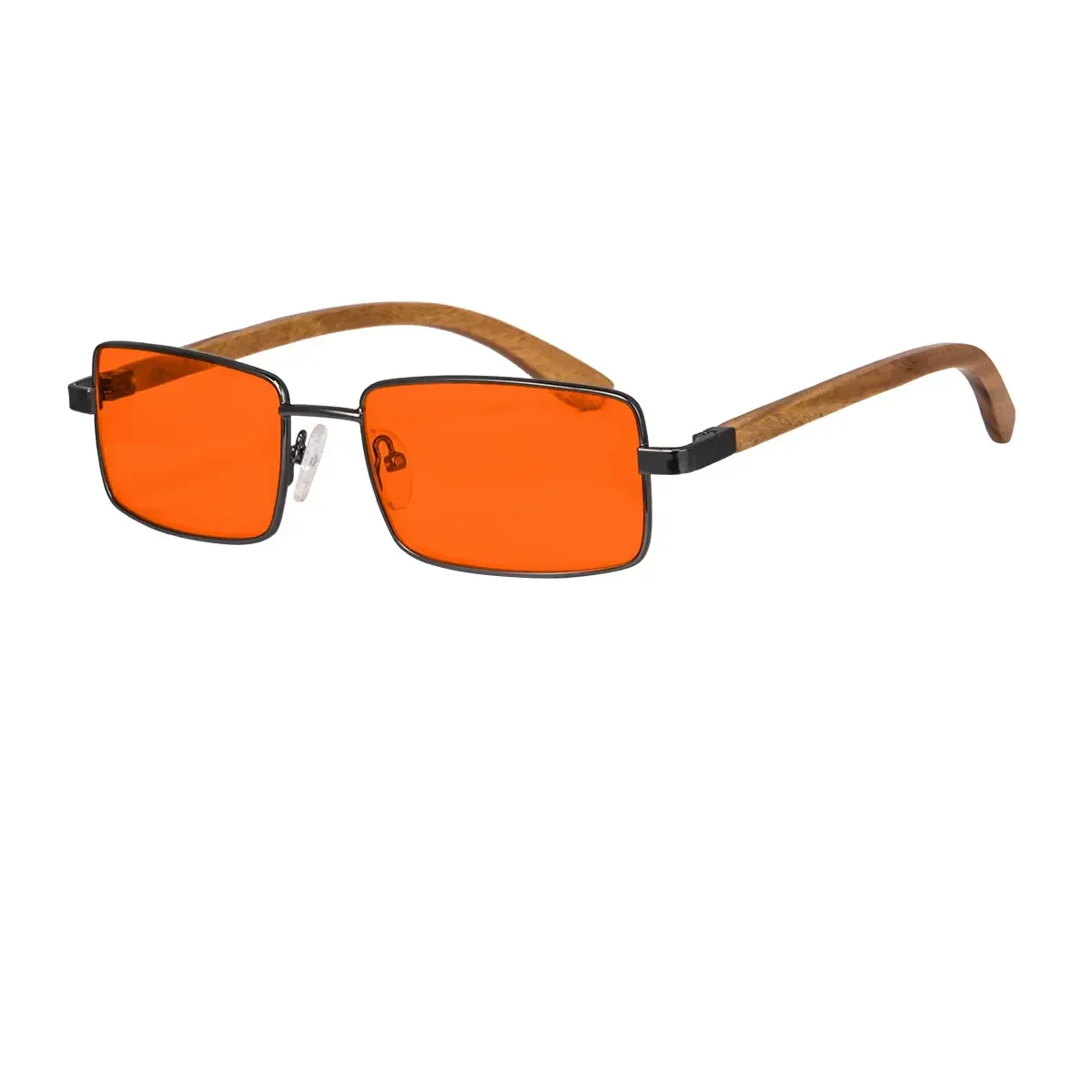 SHINU Good Sleep Blaulicht-blockierende Brille für Herren, rot, orange, Anti-Blaulicht, beseitigt die Belastung der Augen, luxuriöse rote Brille – Detail 17
