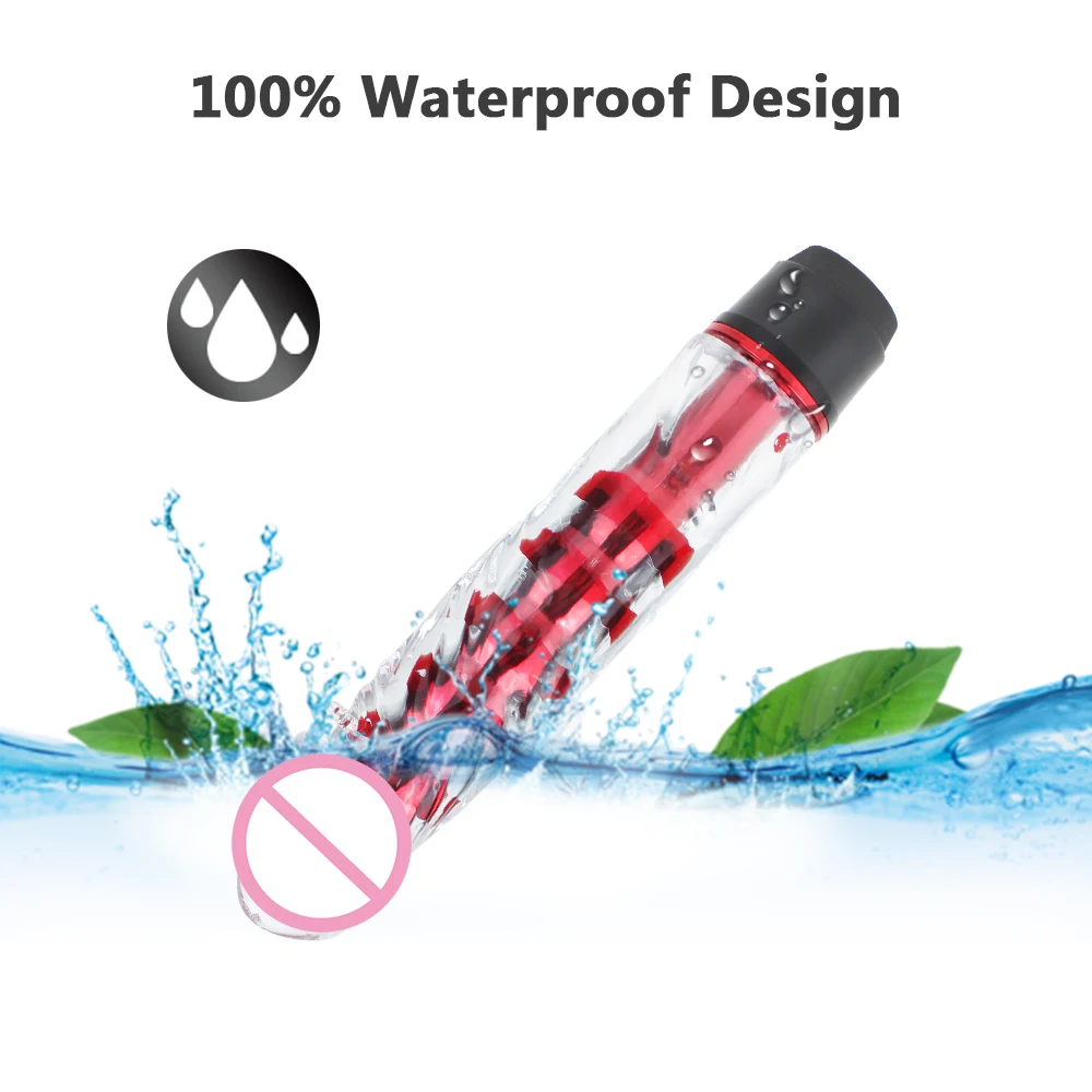 Soft Realistic Dildo Vibrators Sex Toys for Woman G-Spot Clitoris Vagina Massager Waterproof AV Stick Female Masturbator