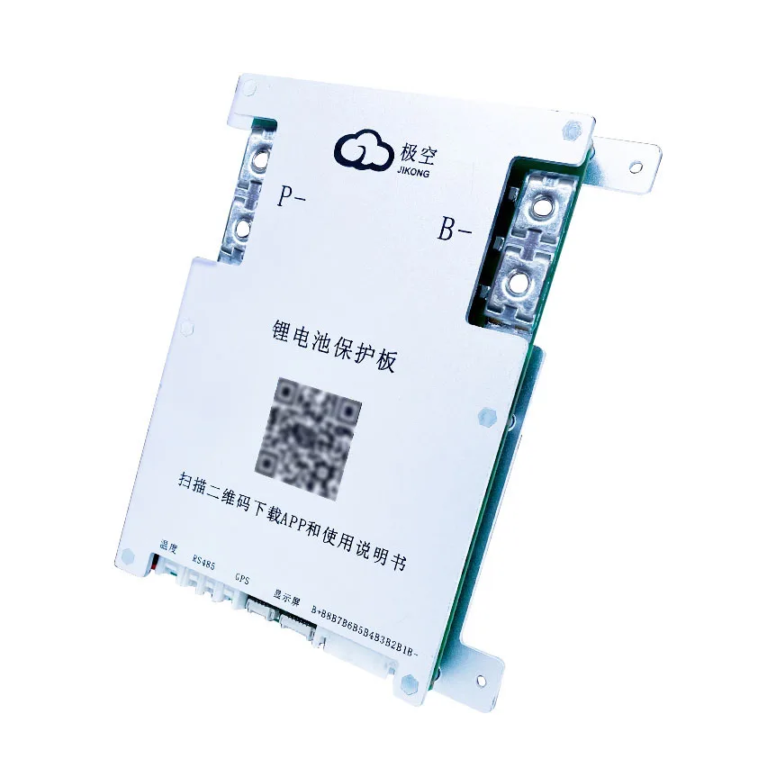 

JIKONG BMS 3S-8S Lifepo4 Li-ion Protection Board with Active Balance 12V 24V 200A BMS with 1A 2A Smart Balance Storage Battery