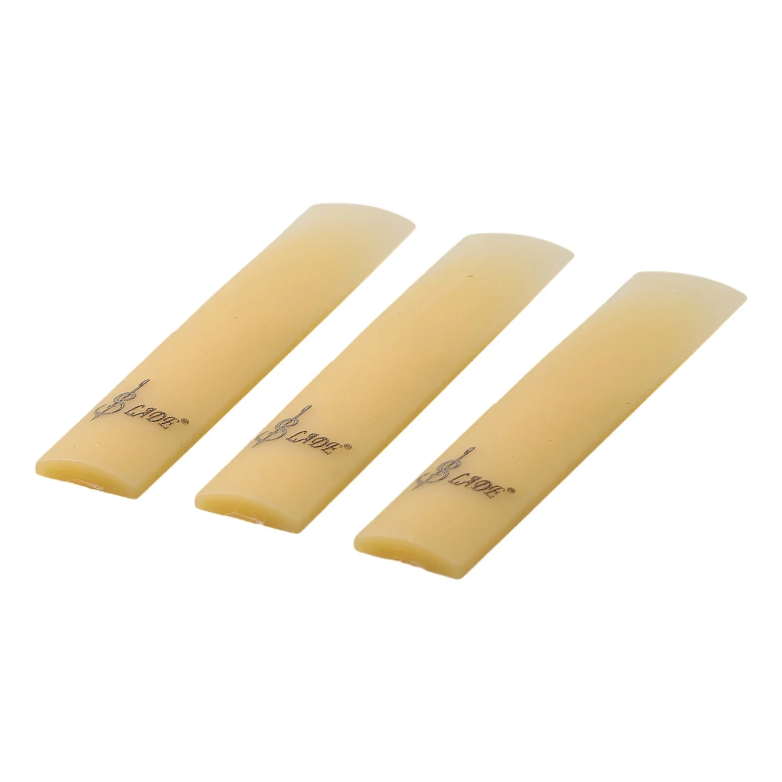 Saxophone Reeds Parts Saxophone Parts Accessories 3pcs Saxophone Reeds Resin Plastic Saxophone Reeds Parts For Clarinet Soprano Alto Tenor Sax Wind Accessories Musical Instrument