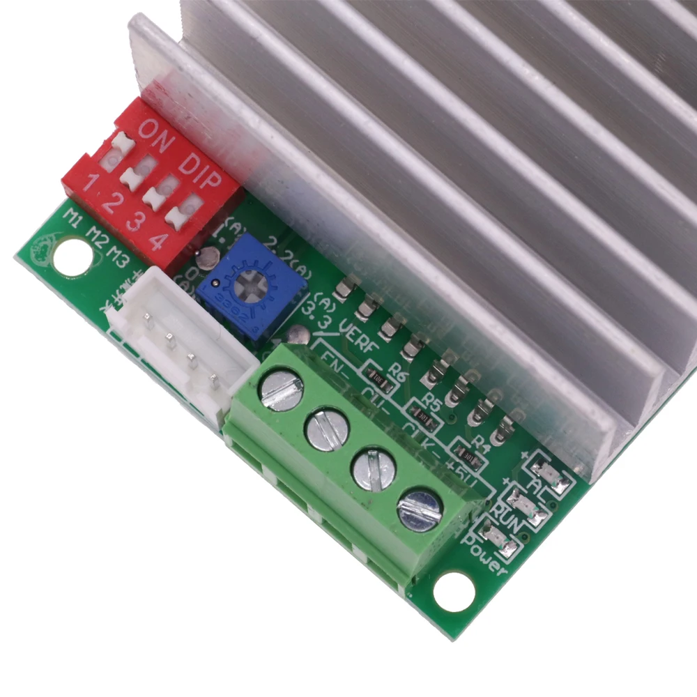 TB6600 Single Axis Two Phase Hybrid Stepper Motor Driver Controller Board Module with Short Circuit Protection 4.5A DC 10-45V