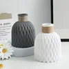 1PC Water Ripple Plastic Vase Wave Flower Pot Arrangement Modern Nordic Style Home Living Room Desktop Decoration Ornament 2