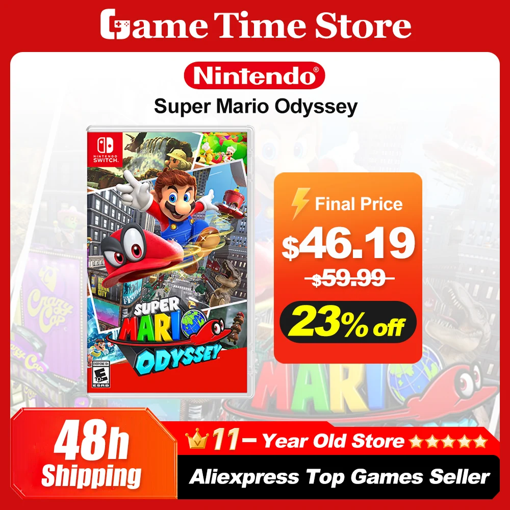 Nintendo Switch Super Mario Odysseyセット Nintendo Switch Super Mario Odyssey Edition Console System Set