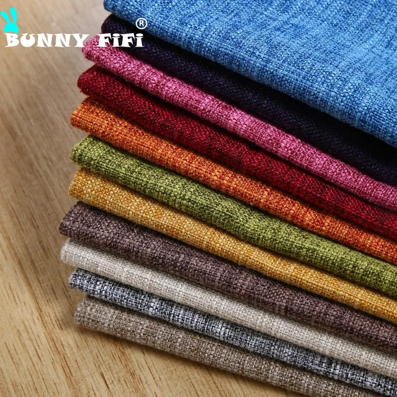 Solid Color Decorative Cotton and Linen Cushion Cover – 45x45CM