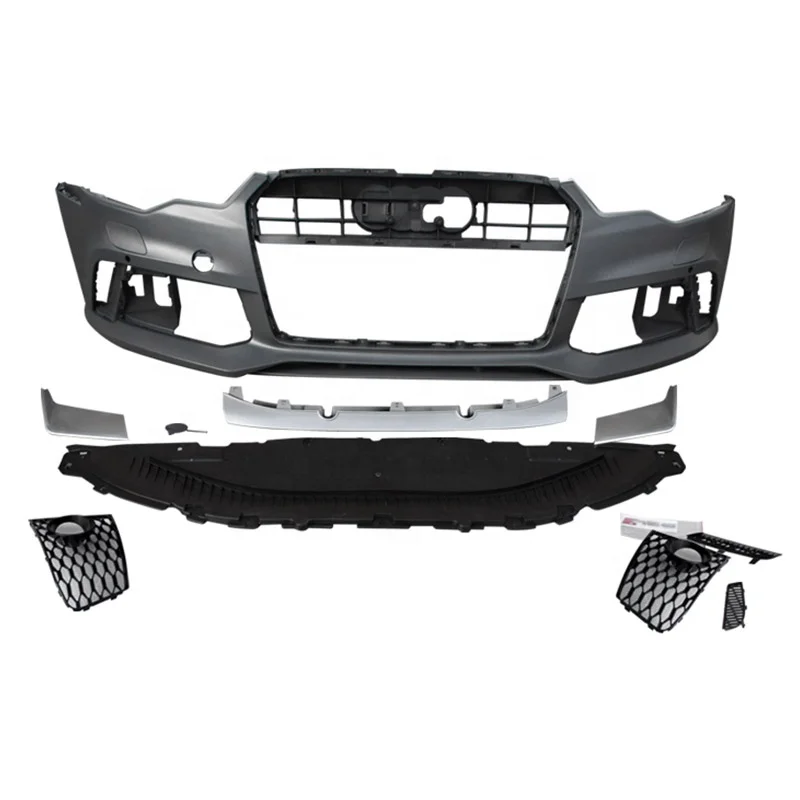 

A6 S6 C7 front bumper facelift RS6 for Audis RS6 C7 For Audis A6 S6 C7 Bodykit car bumper Without grill 2012 2013 2014 2015