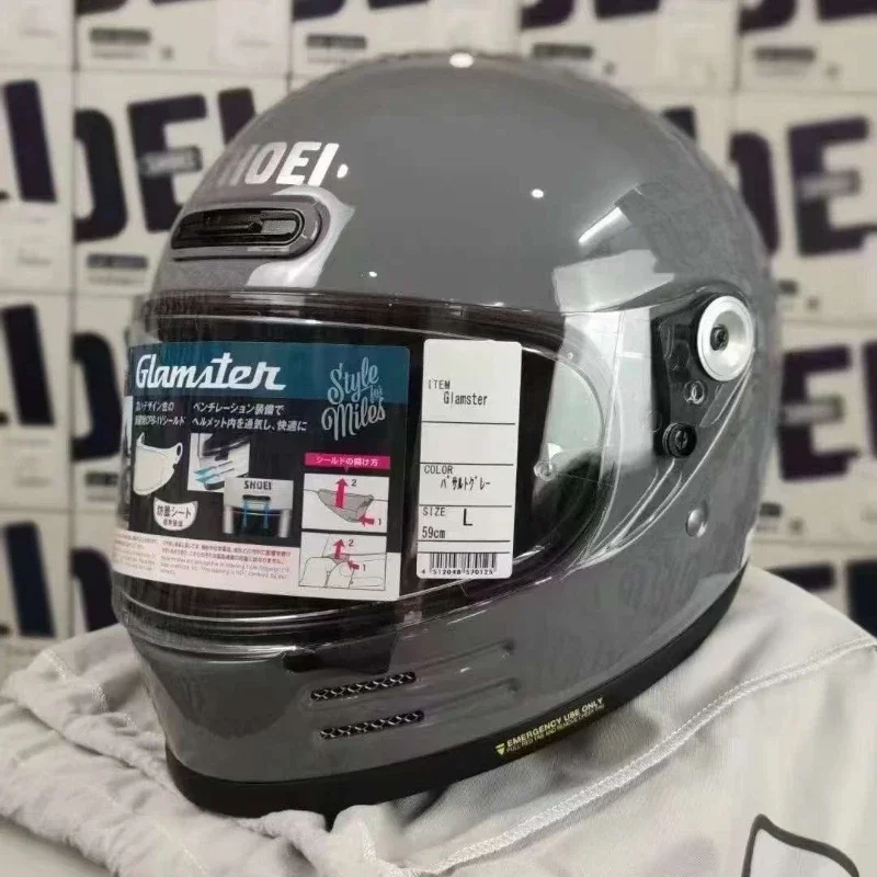 Shoei Glamster Retro Cruise Latte Free Climbing Motorcycle