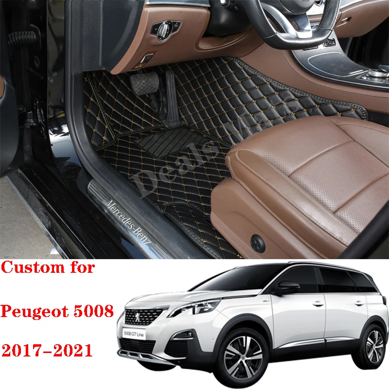 

Автомобильные коврики для Peugeot 5008, 2017, 2018, 2019, 2020, 2021