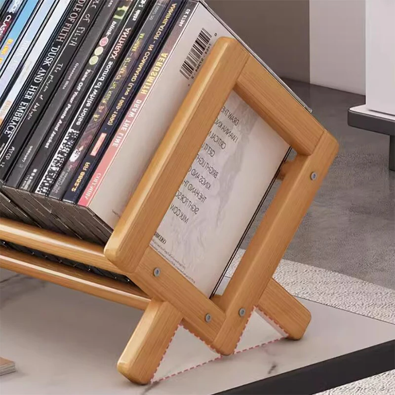 office furniture magazine holder book racks small shelves original bamboo wood shelf stand on the desk