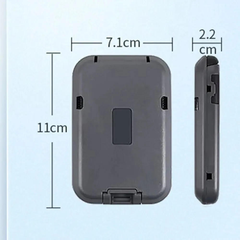 Sleek RFID-Blocking Aluminum Wallet - Minimalist Metal Card Holder with Cash Clip