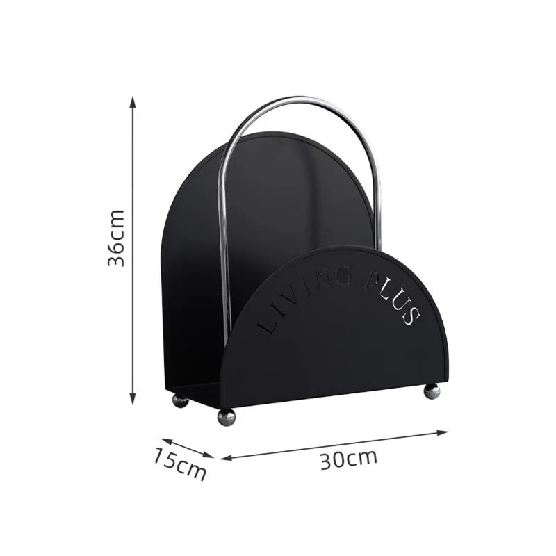 Minimalist Modern Magazine Rack Nordic Floor Standing Office Desk Creative Living Room Storage Shelf Office Furniture FYMR