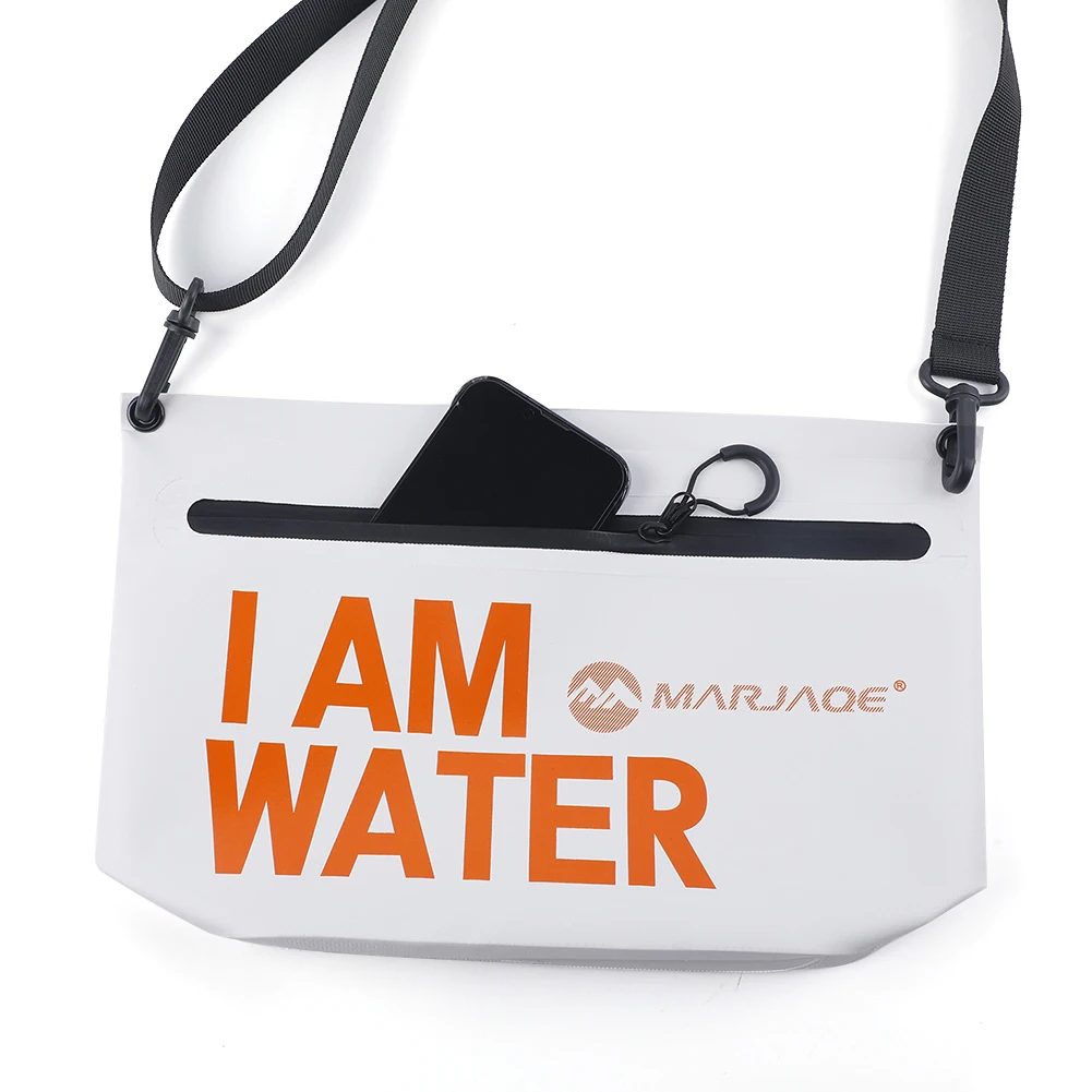 Waterproof Diving Shoulder Pack High-Capacity PVC Swimming Shoulder Pack Portable Multifunctional Storable for Outdoor Sport